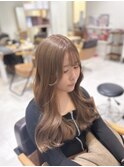 フワッとナチュラル艶ミルクティーカラー◎