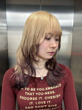 ヌル 原宿店(Null) エンドカラー/デザインカラー/ルーツカラー/原宿/表参道