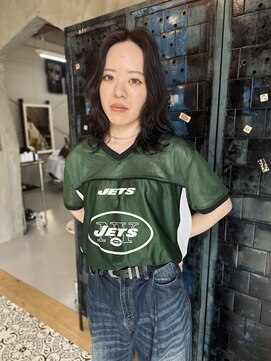 シークス(SYKTH.) 【ミディアムレイヤー】カット＋カラー＋パーマ＋トリートメント