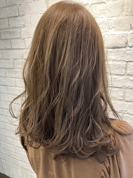 サンテ 東神奈川(Sante) ゆるふわ巻き×髪質改善カラー[髪質改善カラー/白髪ぼかし]