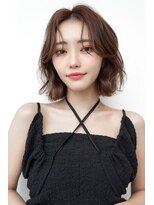 エースハバナ 渋谷(1 HAVANA) チョコグレージュ/20代30代大人かわいい/ミディアムレイヤー