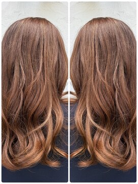 グルグル 妙典店(GULGUL) シークレットハイライト×ベージュ