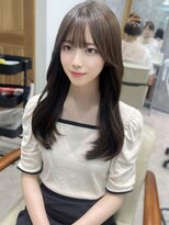 シエテ 津田沼(Siete)&nbsp;ホワイトグレージュ/デジタルパーマ/チェリーブラウン/津田沼