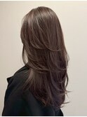暗めカラー/グランマッシュ[レイヤーカット/髪質改善/銀座]