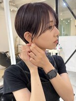 トリコ アヴェダ ららテラス北綾瀬(tricot AVEDA)&nbsp;ショートヘア/小顔ショート/顔まわりレイヤー/耳かけショート