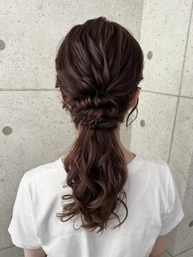 バンクスヘアー(BANK'S HAIR) ゆるっとポニーテール