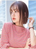 #暗めカラーデザインカラーグランマッシュ