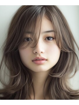 アベックプレジール 海老津店(AVEC PLAISIR) 透明感カラー&レイヤーカット