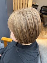 モデロ(Modelo) 白髪を活かした透明感カラー