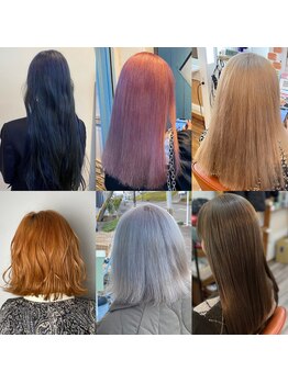 シンセリティ 宮崎市恒久店(Sincerity)の写真/【ハイトーンカラーZ世代高支持率★透明感カラーからハイトーンカラーまでお任せください♪】