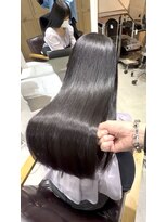 シルクレイ 新宿店(Silk-lei) 艶カラー×梅雨対策酸性ストレート