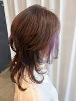 フィゼル 梅田茶屋町(fizelle)&nbsp;インナー×パープル×レイヤー