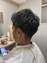 アンフレール&nbsp;短髪パーマ