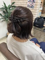 アルファ 波崎店&nbsp;ハーフアップ