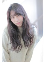 ヌーム 塚本店(NOOM) ラフウェーブシースルーバング 柔らかい雰囲気オーラはまかせて