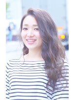 ヘアサロン カーラ(hair salon Cara)&nbsp;マットアッシュ×外国人風フェミニンヘア