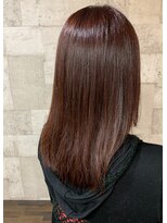 オンリエド ヘアデザイン(ONLIed Hair Design)&nbsp;【ONLIed】レッドブラウン×ミディアム