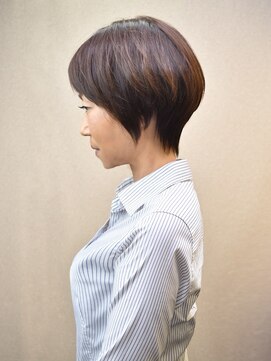 ヘアスタジオヘーフリヒ(HAIR STUDIO HoFLICH) ☆心機一転でバッサリかっこよくなりたい/浜松40代ショート☆