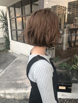 リント(lint) 32ミリのコテで簡単に可愛く＊ニュアンスボブ