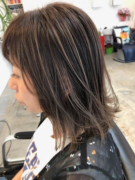 ナイーブヘアデザイン(NAiVE HAIR DESIGN) 【NAiVE hair】グレージュBOB