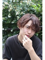 ブークル(boucle)&nbsp;西海岸風毛先強めミディアムパーマ