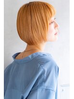 レニーバイエース(LANY by ACE)&nbsp;【LANY 横浜】切りっぱなしミニボブ×カッパーオレンジ