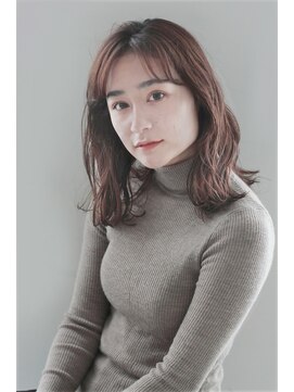 モッズ ヘア 富山店 ミディアム　18　ミディアムボブ