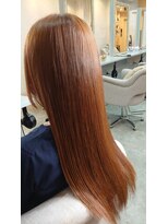 ジーナ 福岡天神(Zina)&nbsp;小顔セミウェットウェーブ×ハイライトカラー/オリーブカラー