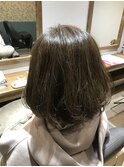 パーマ風ボブ 30代、40代、50代