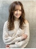 大人女子♪エアリーミディアムヘア　ナチュラルウェーブ