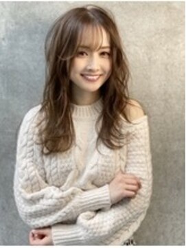 ユアーズヘア 神楽坂店(youres hair) 大人女子♪エアリーミディアムヘア ナチュラルウェーブ