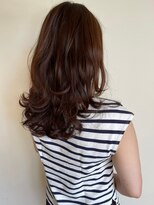 トップヘアーラウンジ 知立(TOP HAIR Lounge) ツヤツヤカールのゆる巻きロングスタイル