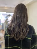 グレージュ×ハイライト