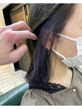 アクト 原宿(ACT) ラベンダーインナーカラー/グレージュ