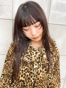 テトヘアー(teto hair) 顔周りカット ウルフ レイヤー ネオウルフ 軽め ぱっつん