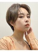 ニュアンス×抜け感ショート
