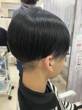 プロデュース 町田店(Produce) 【ショート×縮毛矯正】ヘルシースタイル☆ツーブロックマッシュ