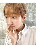 マッシュ/くびれへア/着物/メルティカラー【横浜駅/ショート」