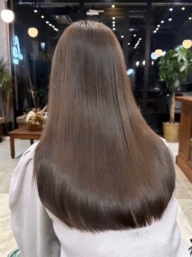 ロンド アンブル 四条烏丸(Lond ambre) 【Lond ambre】中川智帆 髪質改善/グレージュカラー/