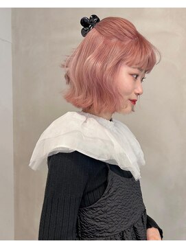 フェブ(fev) 【fev_momo】ピンクベージュ