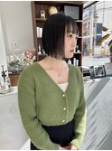 スリークボブ/切りっぱなしボブ