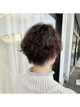 クルニエ(crenier) @ショートパーマ