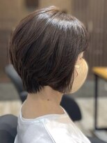 アトリエコア(Atelier Coa)&nbsp;ショートカットショートボブベージュカラーグレージュカラー