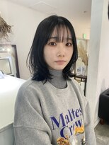 イリ 梅田(ili) 顔まわりカット/髪質改善カラー