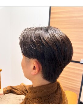 スーリール 和白店(Sourire) センターパート×ワンカール毛流れパーマ