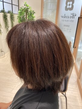 ビーズカラー イオンタウン米沢駅前店 つや髪！人気色♪ナチュラルブラウン7トーン/6