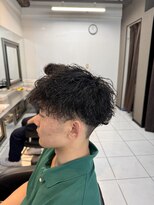 アイズ 海老名(AIZU)&nbsp;波巻きスパイラルパーマ　メンズパーマ　マッシュ　メンズカット