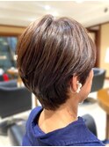 【U Hair】大人女性上品ショート/タイトショート/30代/40代/50代
