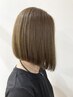 【寒色系特化メニュー】カット+透明感カラー+TR   ￥13640→10500～
