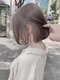 ベレーザシェルト(Beleza scelto)の写真/"HPBヘアコレ2025スタイル350選出"高技術のカット×透明感カラーで作るセミディセンシュアルショート♪